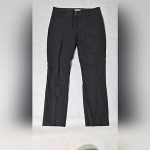 Anthropologie Black Slim Trousers